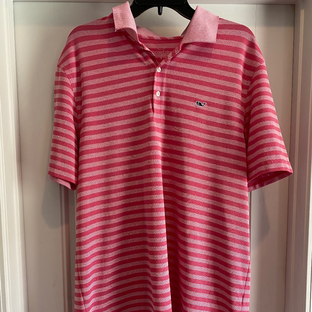 Vineyard Vines Short Sleeve Men's Collard Shirt